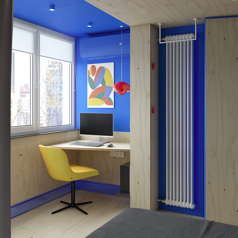 Радиаторы KZTO в современном стиле — фото