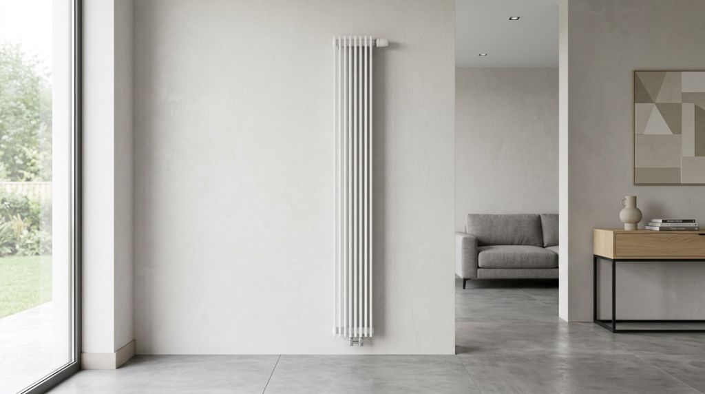 Радиатор КЗТО Параллели В — рендер возможного исполнения в интерьере