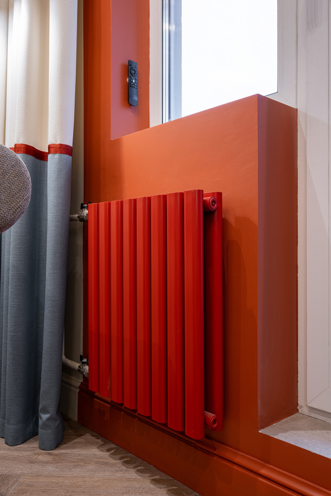 Термоголовка на радиаторе / монтаж