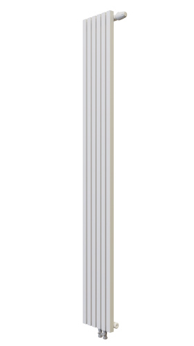 Радиатор КЗТО Quadrum 30 V 1-1750-6 сек. подключение нижнее правостороннее, цвет: белый муар фото 3