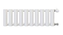 Гармония 1 и 2 Радиатор трубчатый КЗТО Гармония 1-155-10 сек. подключение боковое универсальное, цвет:  белый (глянцевый)