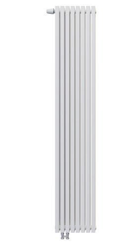 Радиатор КЗТО Quadrum 30 V 2-1750-8 сек. подключение нижнее, цвет: белый муар