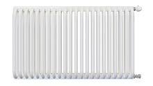 2 – двухрядный Радиатор трубчатый КЗТО РС 2-500-22 сек. подключение боковое универсальное, цвет: белый (глянцевый)