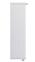 30 V Радиатор КЗТО Quadrum 30 V 1-1750-12 сек. подключение нижнее правостороннее, цвет: белый муар