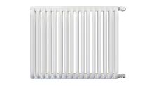 2 – двухрядный Радиатор трубчатый КЗТО РС 2-500-16 сек. подключение боковое универсальное, цвет: белый (глянцевый)