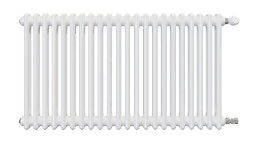 Радиатор трубчатый КЗТО Batarìa 2-500-22 сек. подключение боковое универсальное, цвет:  белый (глянцевый)
