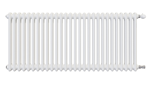 Радиатор трубчатый КЗТО Batarìa 2-500-28 сек. подключение боковое универсальное, цвет:  белый (глянцевый)