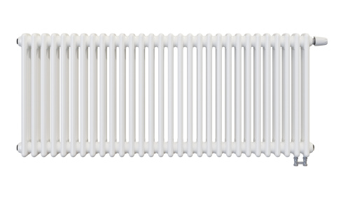 Радиатор трубчатый КЗТО Batarìa 3-500-30 сек. подключение нижнее, цвет:  белый (глянцевый)