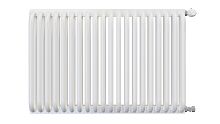 2 – двухрядный Радиатор трубчатый КЗТО РС 2-500-20 сек. подключение боковое универсальное, цвет: белый (глянцевый)