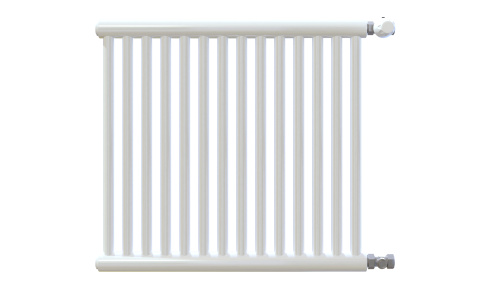 Радиатор трубчатый КЗТО РСК 1-1200-13 сек. подключение боковое универсальное, цвет: белый (глянцевый)