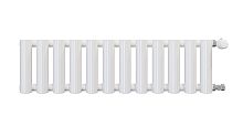 Гармония 1 и 2 Радиатор трубчатый КЗТО Гармония 1-155-12 сек. подключение боковое универсальное, цвет:  белый (глянцевый)