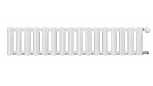 Гармония 1 и 2 Радиатор трубчатый КЗТО Гармония 1-155-16 сек. подключение боковое универсальное, цвет:  белый (глянцевый)