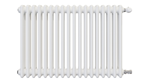 Радиатор трубчатый КЗТО Batarìa 3-500-18 сек. подключение боковое универсальное, цвет:  белый (глянцевый)