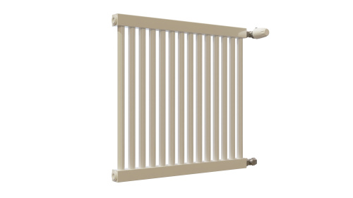 Радиатор трубчатый КЗТО РС 1-300-18 сек. подключение боковое универсальное, цвет: белый (глянцевый) фото 3