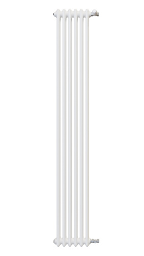 Радиатор трубчатый КЗТО Batarìa 2-1750-6 сек. подключение боковое универсальное, цвет:  белый (глянцевый)