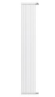 В – вертикальное исполнение Радиатор трубчатый КЗТО Параллели В 1-1750-12 сек. подключение боковое универсальное, цвет:  белый (глянцевый)