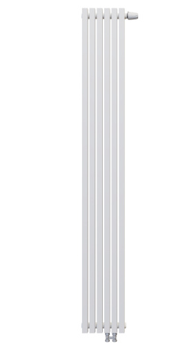 Радиатор КЗТО Quadrum 30 V 1-1750-6 сек. подключение нижнее правостороннее, цвет: белый муар