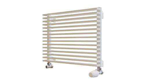 Радиатор трубчатый КЗТО Параллели Г 1-750-9 сек. подключение нижнее, цвет: белый (глянцевый) фото 3