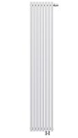30 V Радиатор КЗТО Quadrum 30 V 1-1750-8 сек. подключение нижнее правостороннее, цвет: белый муар