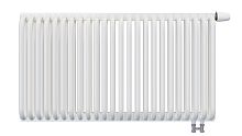 2 – двухрядный Радиатор трубчатый КЗТО РС 2-500-24 сек. подключение нижнее правостороннее, цвет: белый (глянцевый)