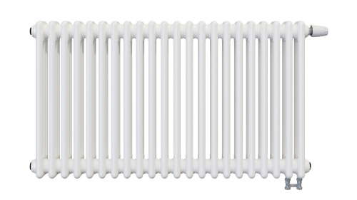 Радиатор трубчатый КЗТО Batarìa 3-500-22 сек. подключение нижнее, цвет:  белый (глянцевый)