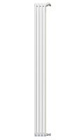 2 – двухрядный Радиатор трубчатый КЗТО РС 2-1750-4 сек. подключение боковое универсальное, цвет: белый (глянцевый)