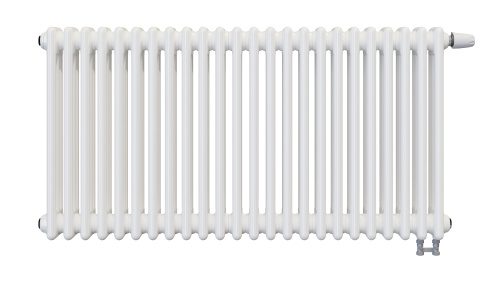 Радиатор трубчатый КЗТО Batarìa 3-500-24 сек. подключение нижнее, цвет:  белый (глянцевый)