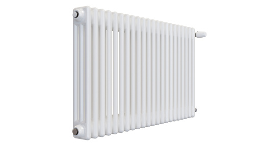 Радиатор трубчатый КЗТО Batarìa 3-500-22 сек. подключение боковое универсальное, цвет:  белый (глянцевый) фото 2