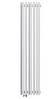 50 V Радиатор КЗТО Quadrum 50 V 1-1500-12 сек. подключение нижнее левостороннее без термоклапана, цвет: белый муар