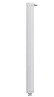 30 V Радиатор КЗТО Quadrum 30 V 1-1750-4 сек. подключение нижнее правостороннее, цвет: белый муар