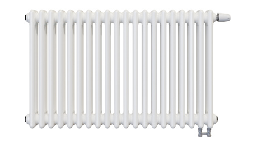 Радиатор трубчатый КЗТО Batarìa 3-500-20 сек. подключение нижнее, цвет:  белый (глянцевый)
