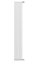 2 – двухрядный Радиатор трубчатый КЗТО РС 2-1750-6 сек. подключение боковое универсальное, цвет: белый (глянцевый)
