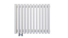 50 V Радиатор КЗТО Quadrum 50 V 1-750-22 сек. подключение нижнее левостороннее без термоклапана, цвет: белый муар