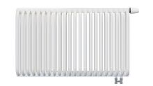 2 – двухрядный Радиатор трубчатый КЗТО РС 2-500-22 сек. подключение нижнее правостороннее, цвет: белый (глянцевый)