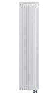 30 V Радиатор КЗТО Quadrum 30 V 1-1500-14 сек. подключение нижнее правостороннее без термоклапана, цвет: белый муар