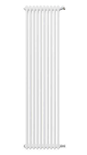 Радиатор трубчатый КЗТО Batarìa 2-1750-10 сек. подключение боковое универсальное, цвет:  белый (глянцевый)