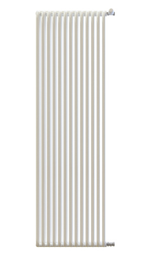 Радиатор трубчатый КЗТО РСК 2-2000-12 сек. подключение боковое универсальное, цвет: белый (глянцевый)